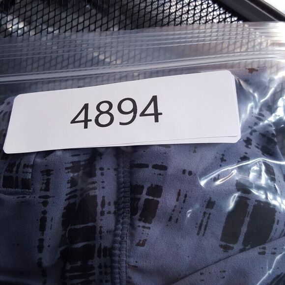 ZELLA Womens Shorts XS Blue Plaid Pull On Lined Workout Gym Running Active - Picture 10 of 10